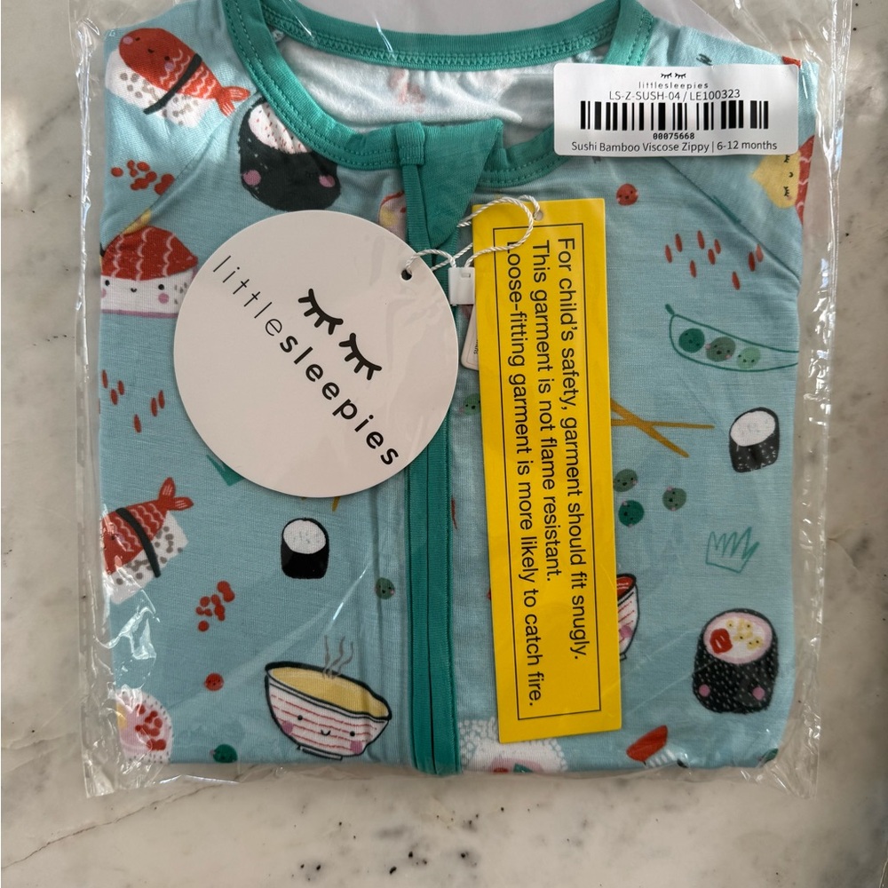 Little Sleepies Sushi Zippy Pajamas